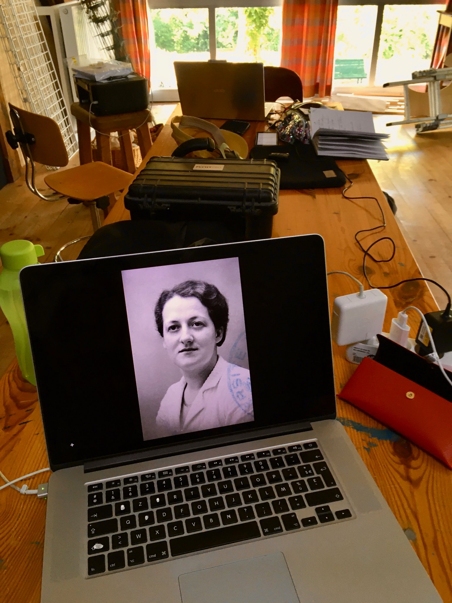 Projet Germaine Tillion résidence La Fabrik Fondation John Bost 2022 Souffler sur les Braises