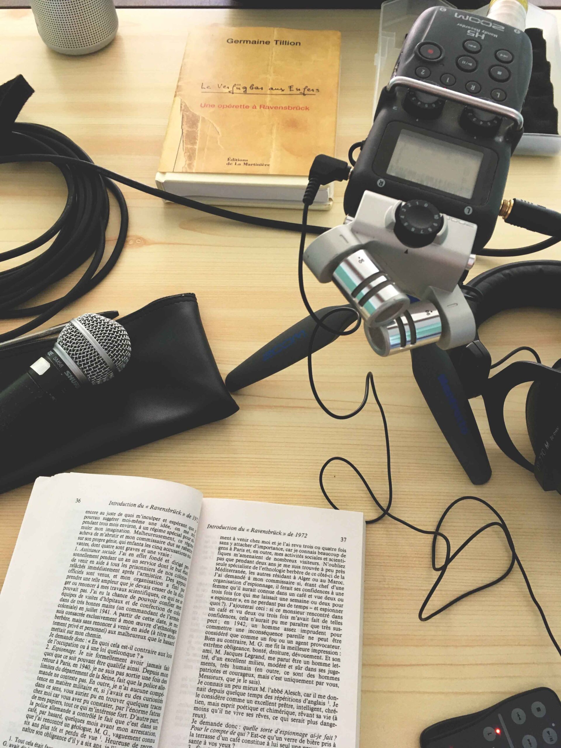 Projet Germaine Tillion résidence La Fabrik Fondation John Bost 2022 Souffler sur les Braises