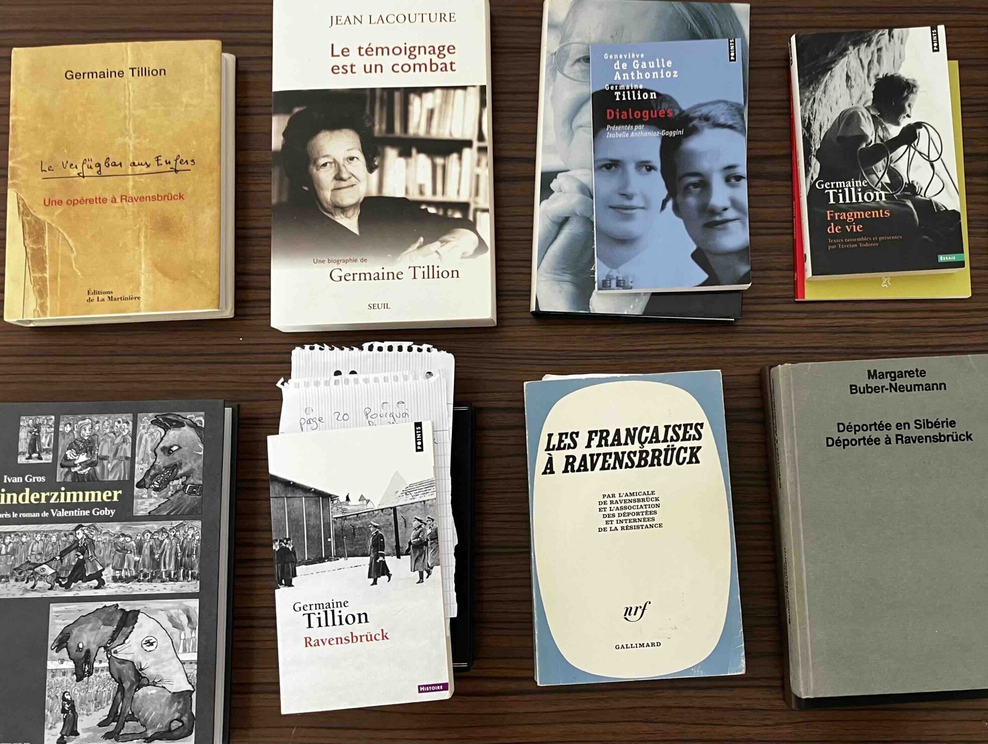 Projet Germaine Tillion théâtre documentaire Souffler sur les Braises Bergerac Dordogne